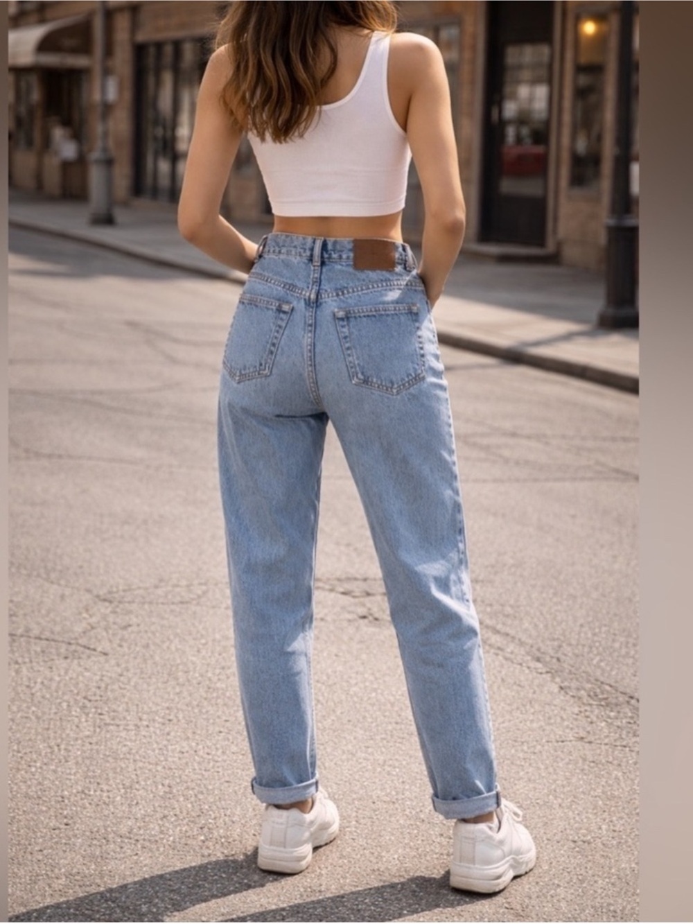 Calvin Klein Light Blue Mom Jeans